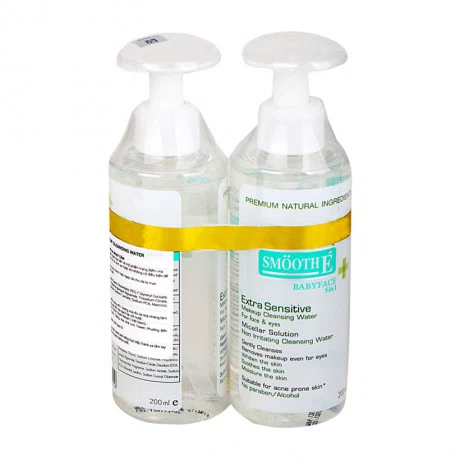 Nước tẩy trang Smooth E Babyface 5 in 1 (200ml) + Tặng kèm 1 chai cùng loại