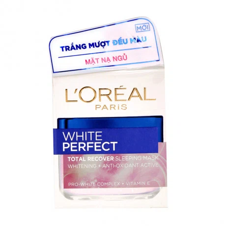 Mặt nạ ngủ trắng da L'Oreal White Perfect Total Recover Sleeing Mask (50ml)
