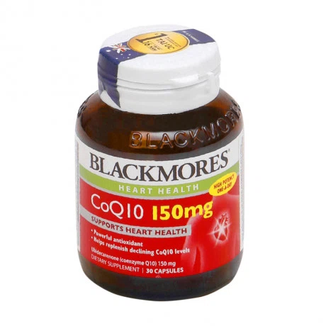 TPCN Viên uống bổ tim mạch Blackmores CoQ10 150mg (Chai 30 viên)