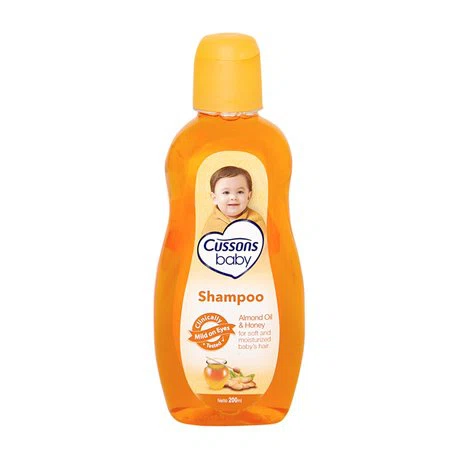 Dầu gội em bé chiết xuất hạnh nhân và mật ong Cussons Baby Almond and Honey (200ml)
