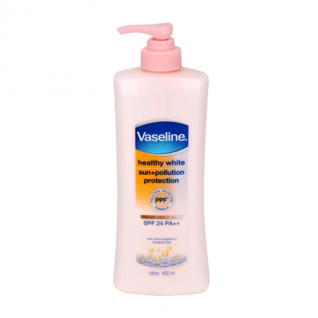 Sữa dưỡng thể trắng da chống nắng Vaseline Healthy White Sun+ Pollution Protection (400ml)