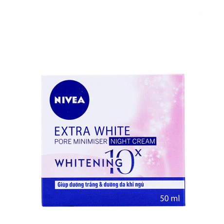 Kem dưỡng trắng se khít lỗ chân lông ban đêm Nivea (50ml)
