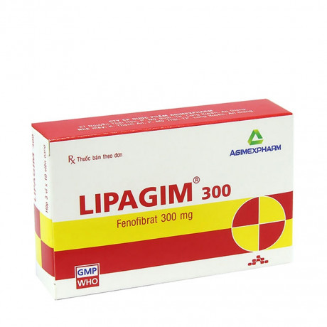 Lipagim 300 Agimexpharm (3vi x 10vien)