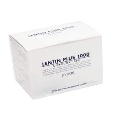 Hỗ trợ bệnh ung thư Lentin Plus 1000 (Hộp 30 Gói)