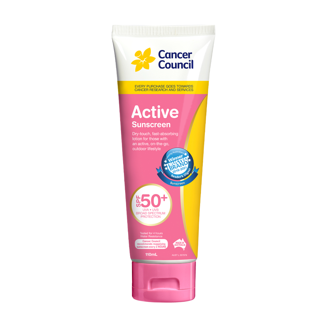 Cancer Council KCN Cho Nguoi Choi The Thao 110ml/Tuyp