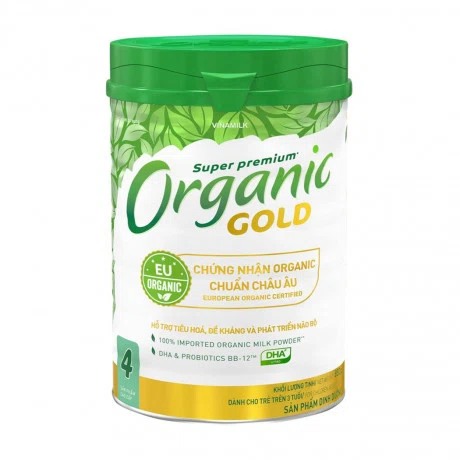 Sữa bột số 4 Organic Gold (2 tuổi trở lên) hộp 850g