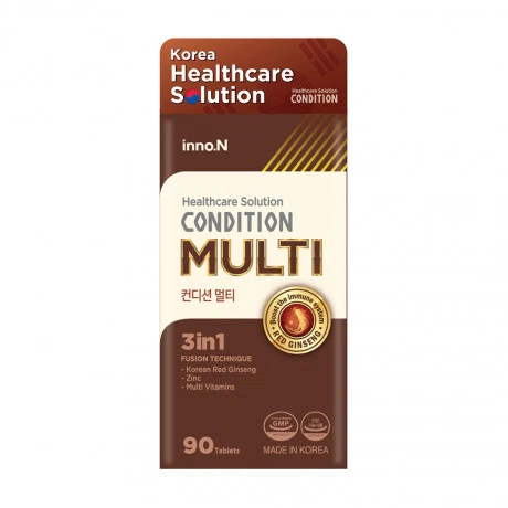 Viên uống hồng sâm bổ sung vitamin và khoáng chất CJ Healthcare Multivitamin (Hộp 90 viên)