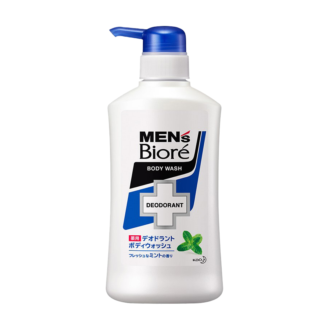 Sữa tắm ngăn mùi nam bạc hà mát lạnh Men's Bioré (440ml)