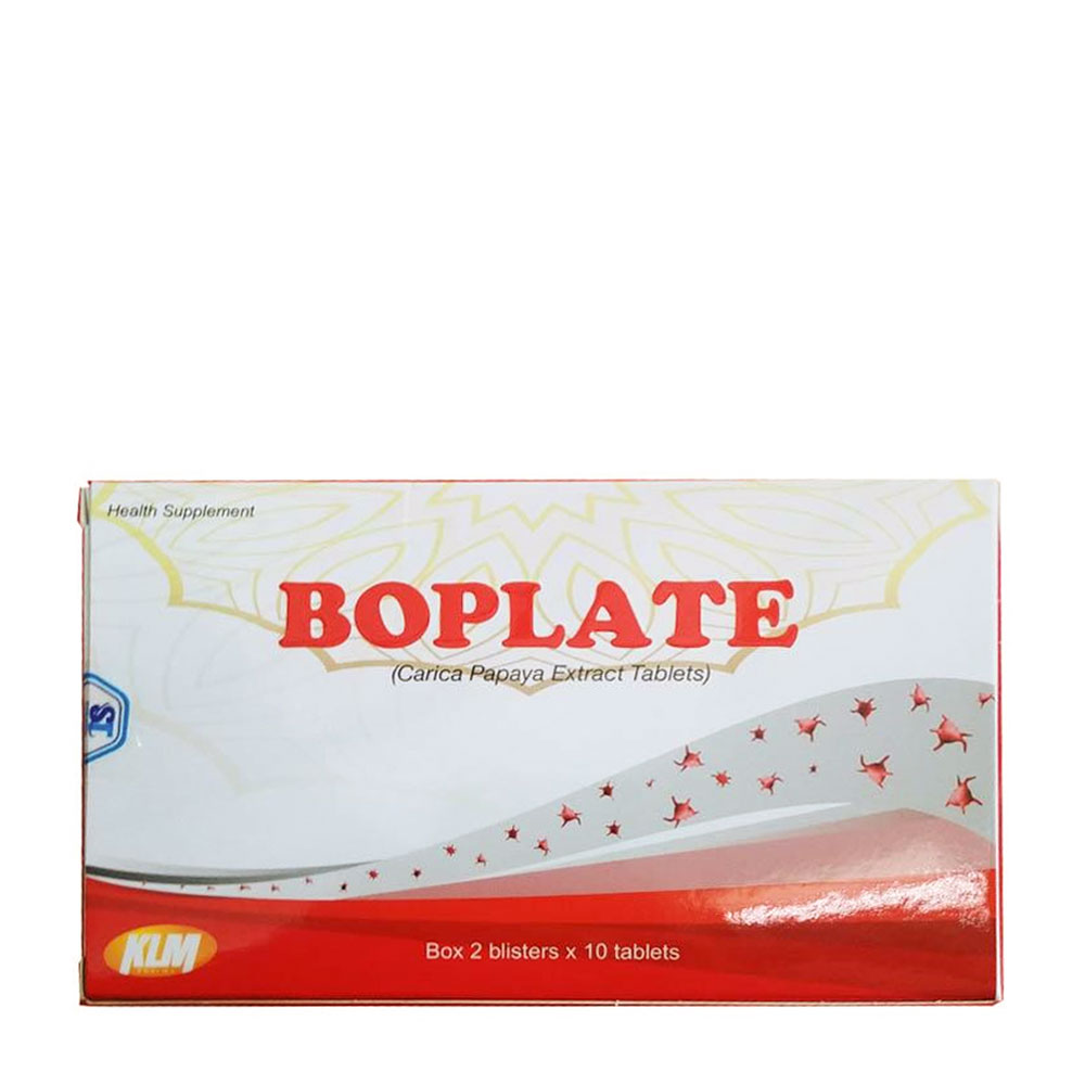 Boplate Tang Cuong Tai Tao Tieu Cau (2 Vi x 10 Vien)