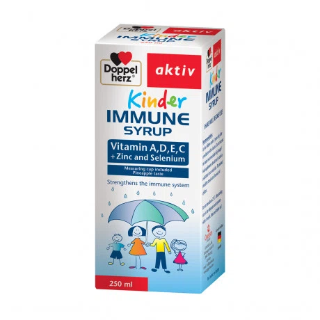 Siro hỗ trợ tăng miễn dịch cho trẻ Doppelherz Kinder Immune (250ml)