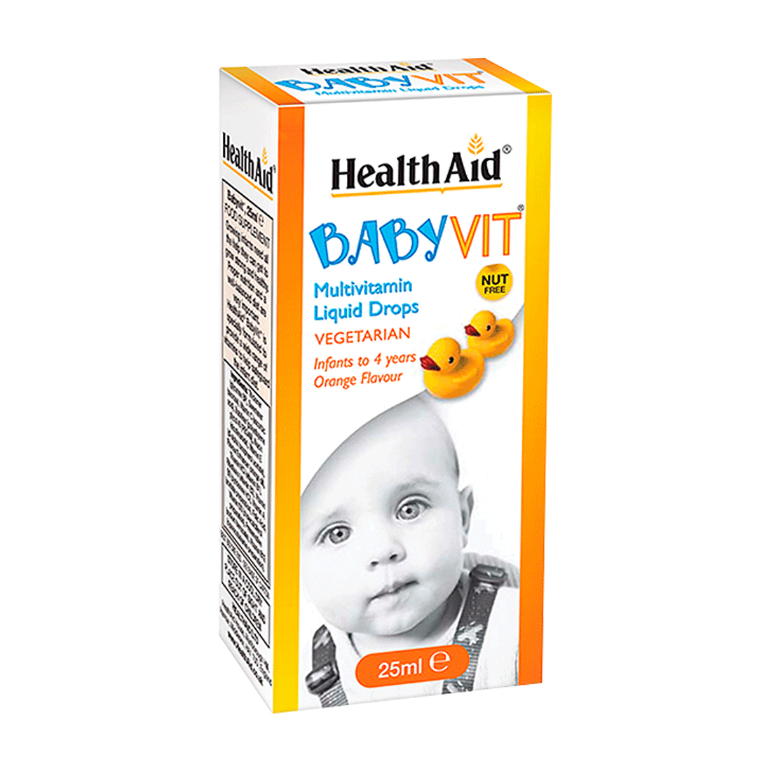 Thực phẩm bổ sung multivitamin cho trẻ em HealthAid Baby-Vit (25ml)