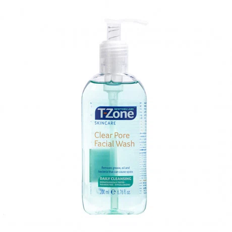 Gel rửa mặt thông thoáng lỗ chân lông T-Zone Newtons Labs Clear Pore Facial Wash (Chai 200ml)