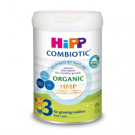 Sữa bột HiPP Combiotic Organic 3 (12-36 Tháng Tuổi) 800g