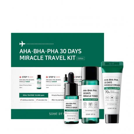 Bộ kit dành cho da mụn Some By Mi AHA-BHA-PHA 30 Days Miracle Travel Kit