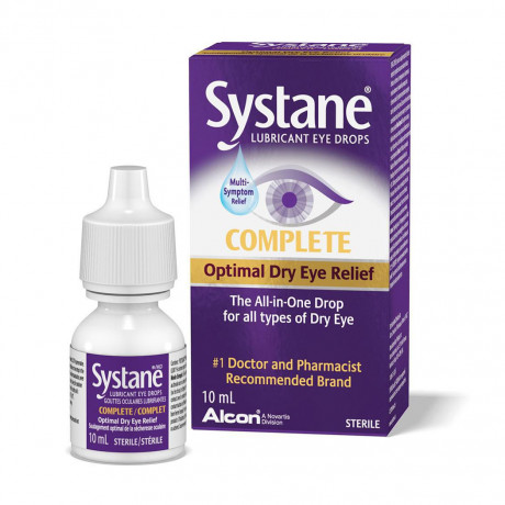 Dung dịch nhỏ mắt Systane complete giảm tạm thời triệu chứng rát và kích ứng do khô mắt (chai 5ml)