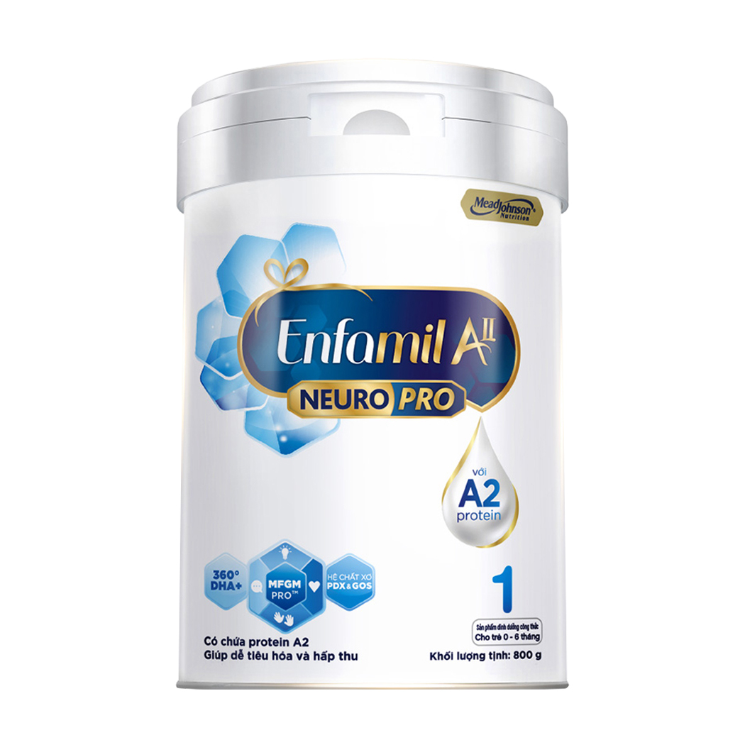 Sữa dinh dưỡng dành cho trẻ từ 0-6 tháng Enfamil A2 (Hộp 800g)