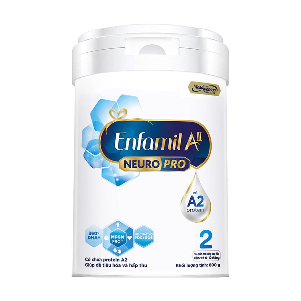 Sữa dinh dưỡng dành cho trẻ từ 6-12 tháng Enfamil  A2 (Hộp 800g)