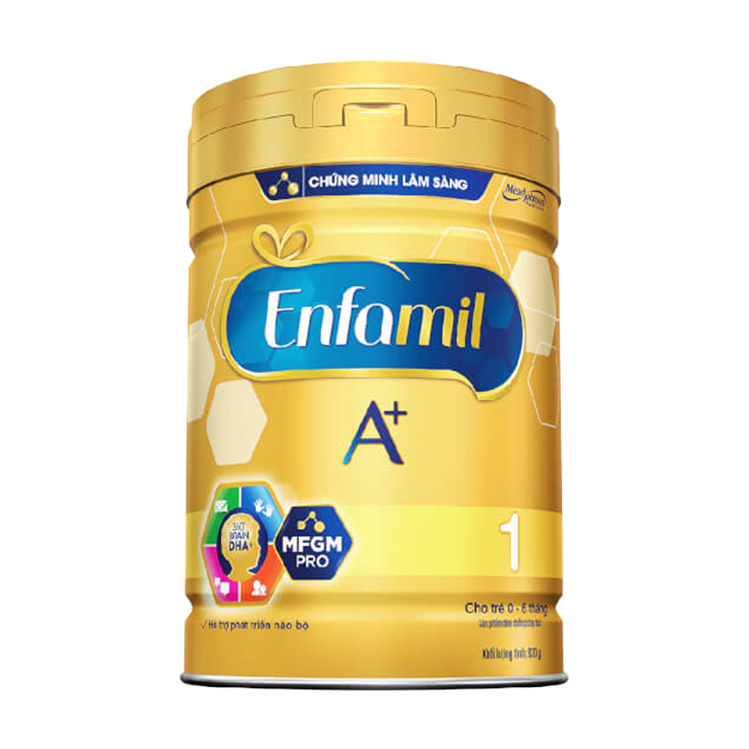 Sữa bột dinh dưỡng dành cho trẻ từ 0-6 tháng Enfamil  A+1 (Hộp 830g)