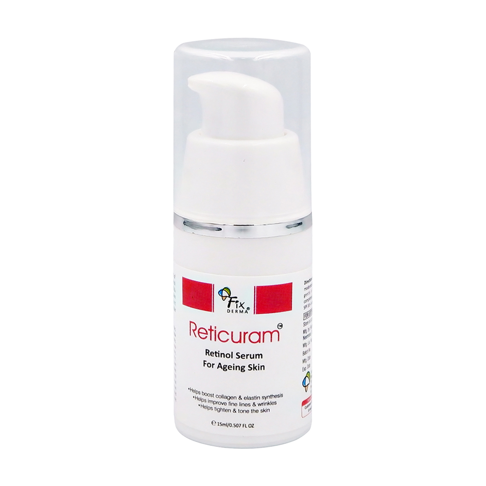 Fixderma Reticuram Tinh Chat Retinol Tre Hoa Cho Da Nhay Cam 15ml/Tuyp
