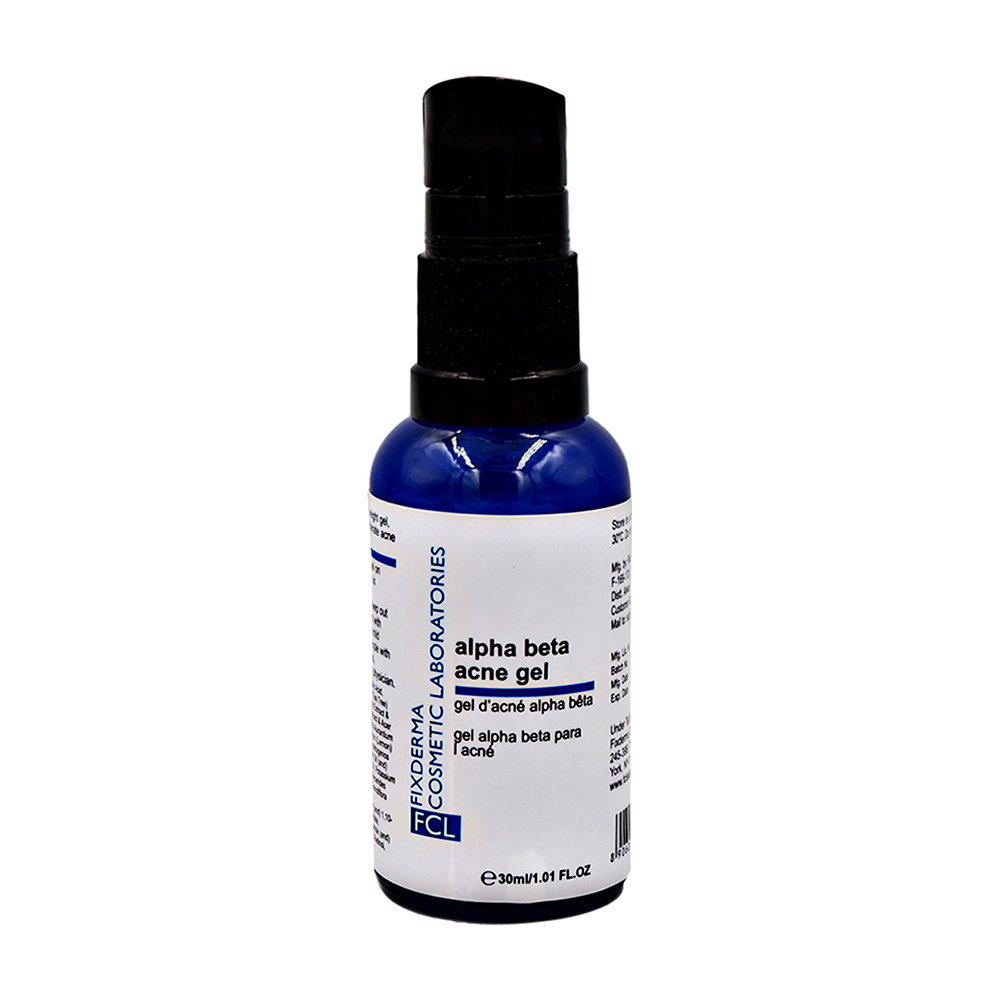 Gel FIXDERMA FCL Alpha Beta Acne Gel giúp giảm mụn cho da (Chai 30ml)