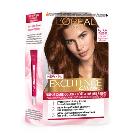 Thuốc nhuộm tóc L'Oreal Excellence 5.35 nâu socola (172ml)