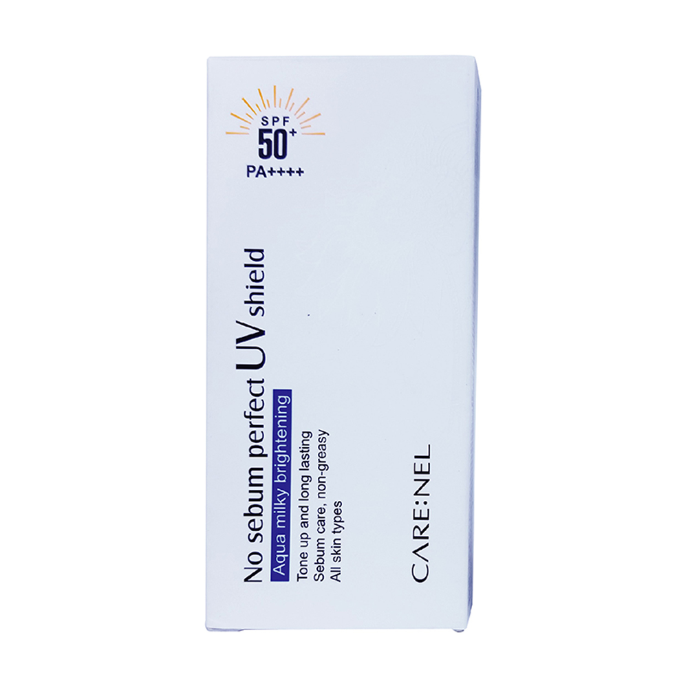 Carenel Kem Chong Nang No Sebum Perfect UV Shield SPF50+/PA++++ 50ml