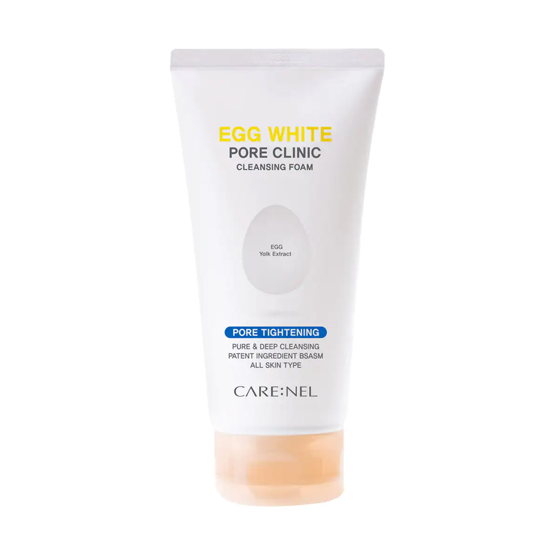 Sữa rửa mặt trứng làm sạch sâu Carenel Egg White Pore Clinic Cleansing Foam (150ml)