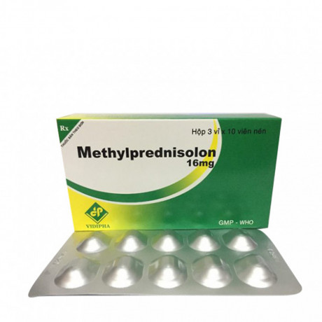 Methylprednisolon 16mg Vidipha (10vi x 10vien)