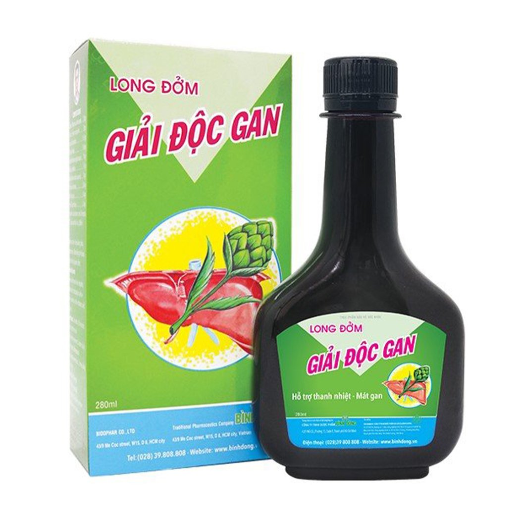 Long đờm giải độc gan Bình Đông (Chai 280ml)