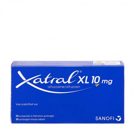 Viên phóng thích kéo dài Xatral XL 10mg điều trị phì đại lành tính tuyến tiền liệt (1 vỉ x 30 viên)