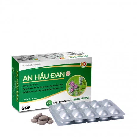 Hỗ trợ hô hấp An Hầu Đan Kinh Đô (2 vỉ x 10 viên)