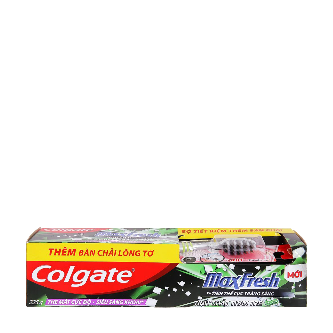 Kem đánh răng tinh chất than tre Colgate Maxfresh (225g)
