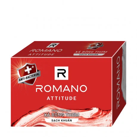 Xà bông cục sạch khuẩn Romano Attitude Anti-Bacterial Soap (90g)