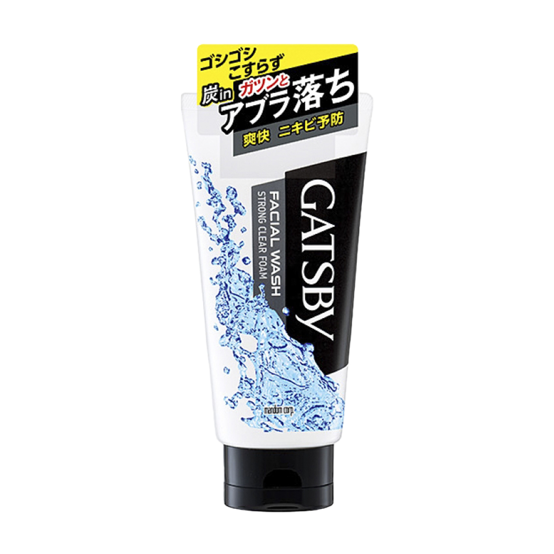 Sữa rửa mặt nam dành cho da dầu Gatsby Facial Wash Strong Clear Foam (130g)