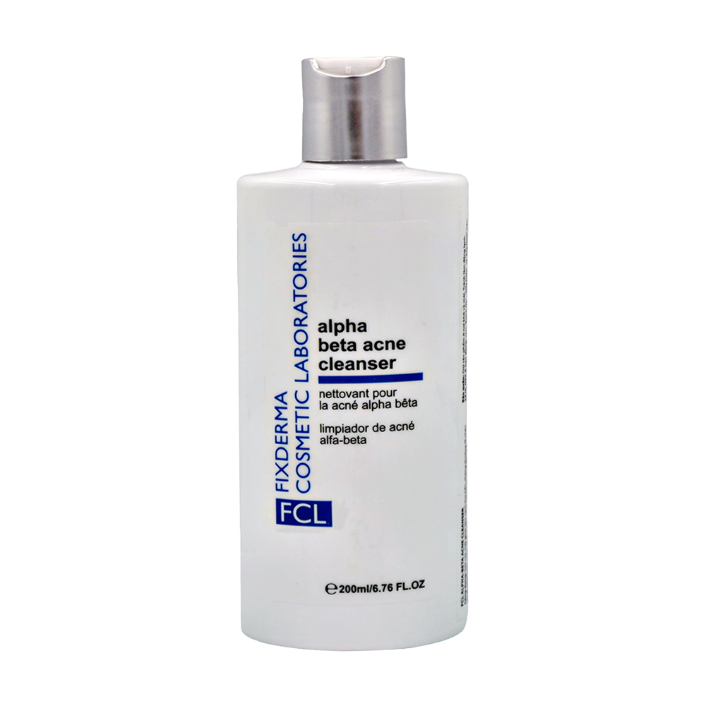Sữa Rửa Mặt FIXDERMA FCL Alpha-Beta Làm Sạch Bụi Bẩn (Chai 200ml)