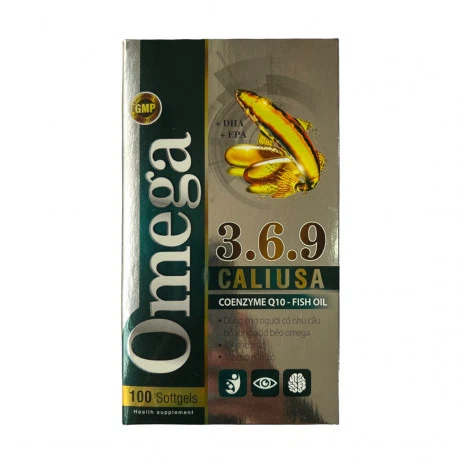 Thực phẩm bảo vệ sức khỏe Omega 3.6.9 Cali USA (Hộp 100 viên)