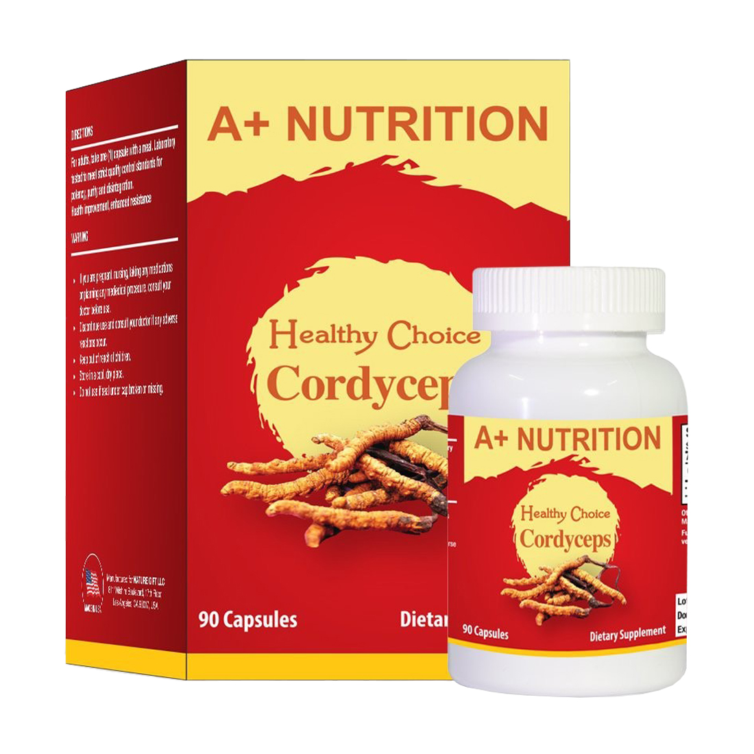 A+ Nutrition Cordyceps T.Cuong Suc Khoe (Hop 90v)