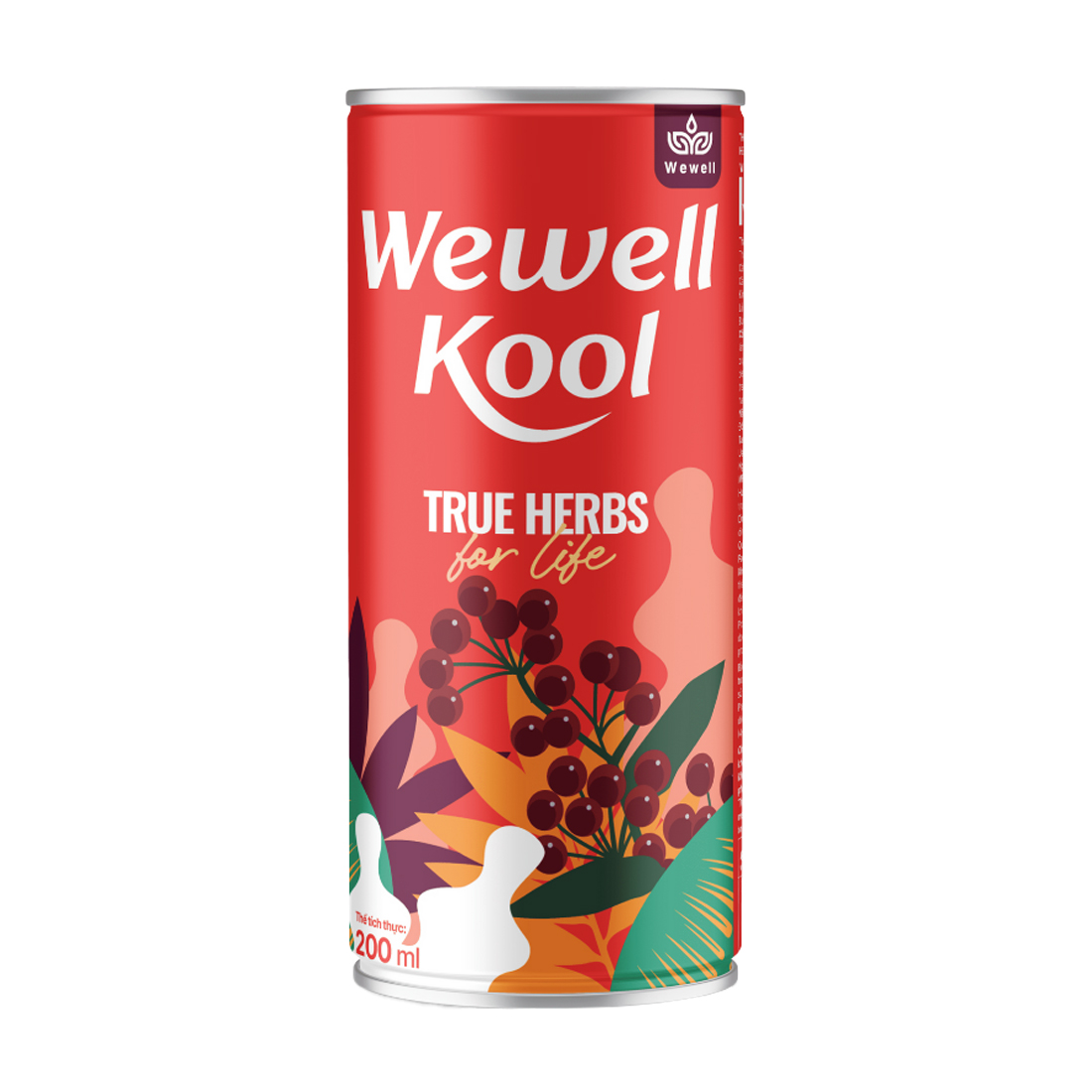 Nước uống thanh nhiệt giải độc gan Wewell Kool 200ml