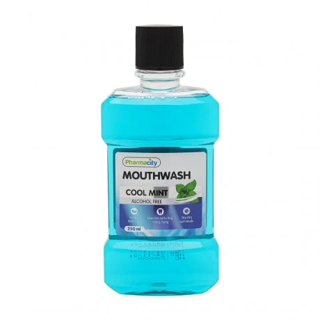 Nước súc miệng bạc hà N Pharmacity Mouthwash Cool Mint (250ml)