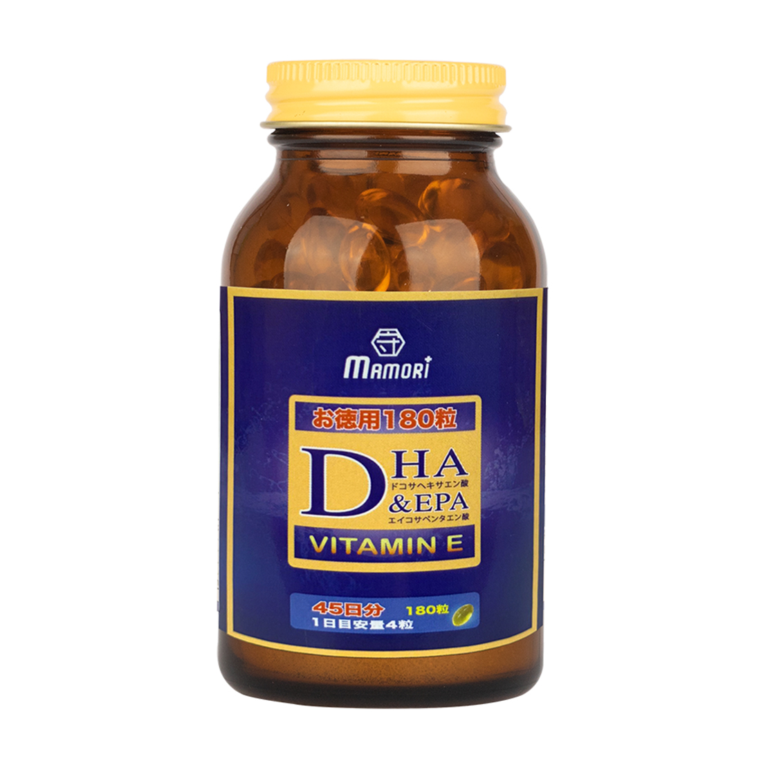 Viên uống hỗ trợ tăng cường trí nhớ Mamori EPA&DHA (Hộp 180 viên)