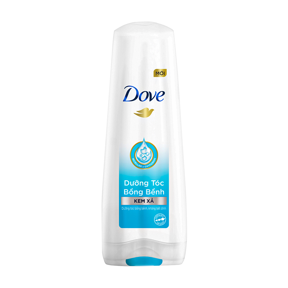 Dove Kem Xa Duong Toc Bong Benh 320g