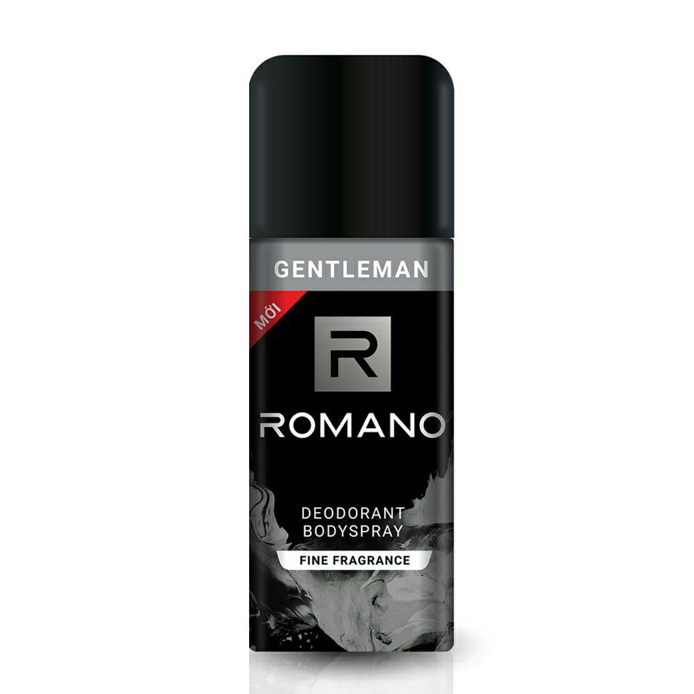 Xịt ngăn mùi toàn thân Romano Getleman (Chai 150ml)