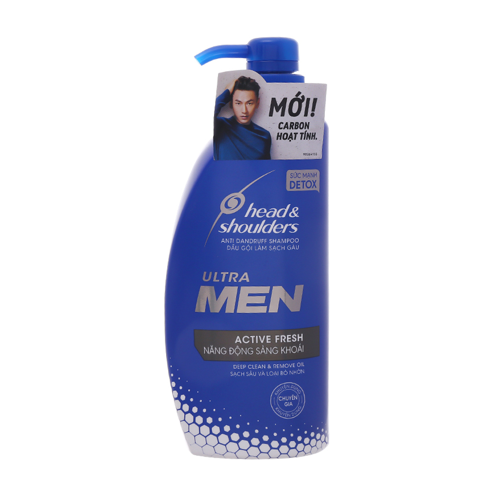 Dầu gội năng động sảng khoái Head & Shoulders (650ml)