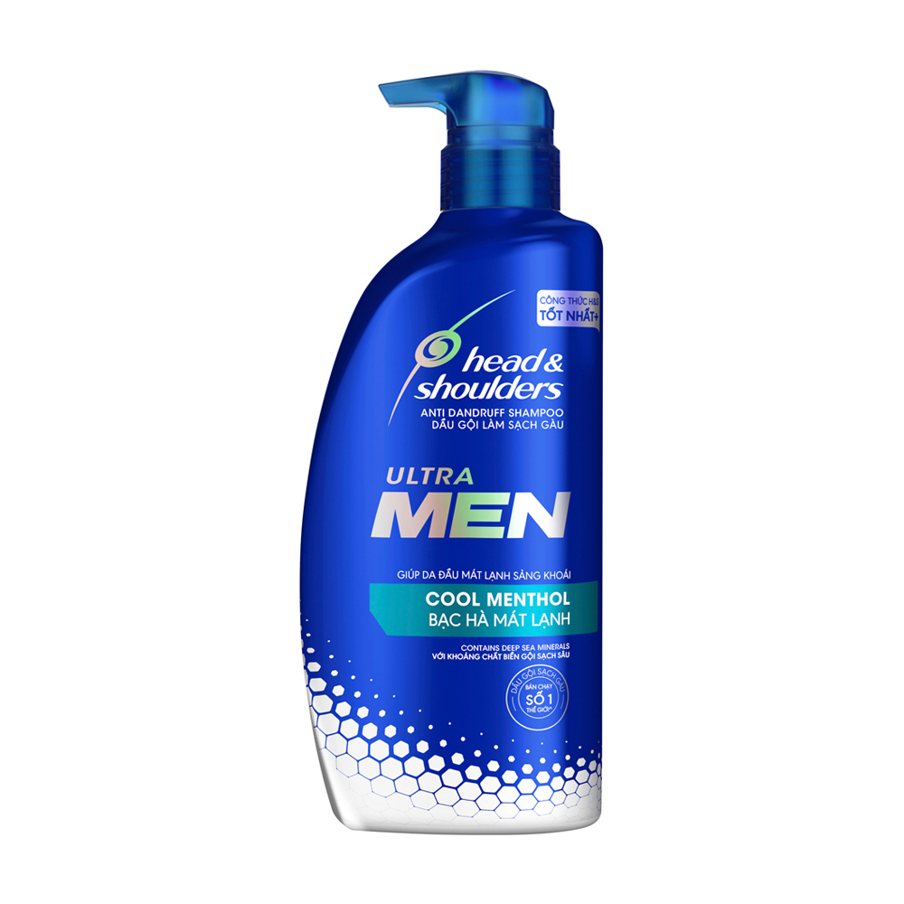 Dầu gội nam bạc hà Head & Shoulders (650ml)