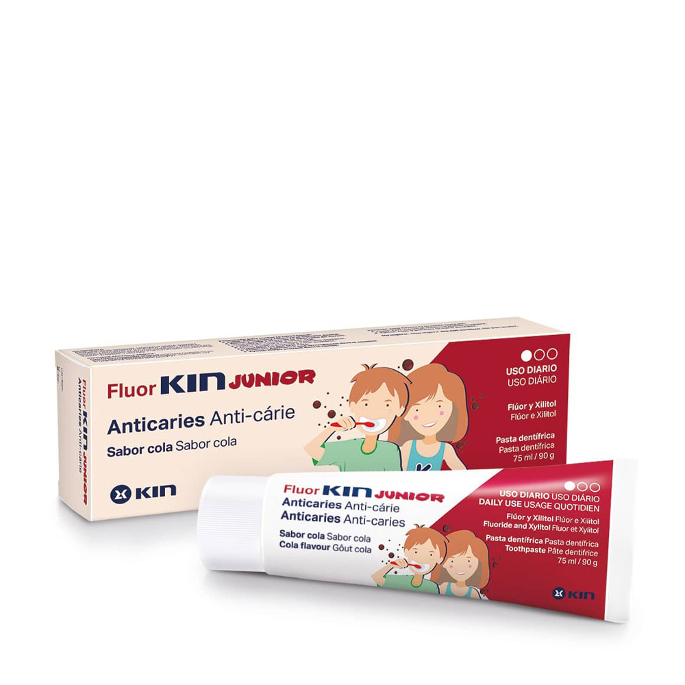 Kem đánh răng Fluorkin Junior (Tuýp 75ml)