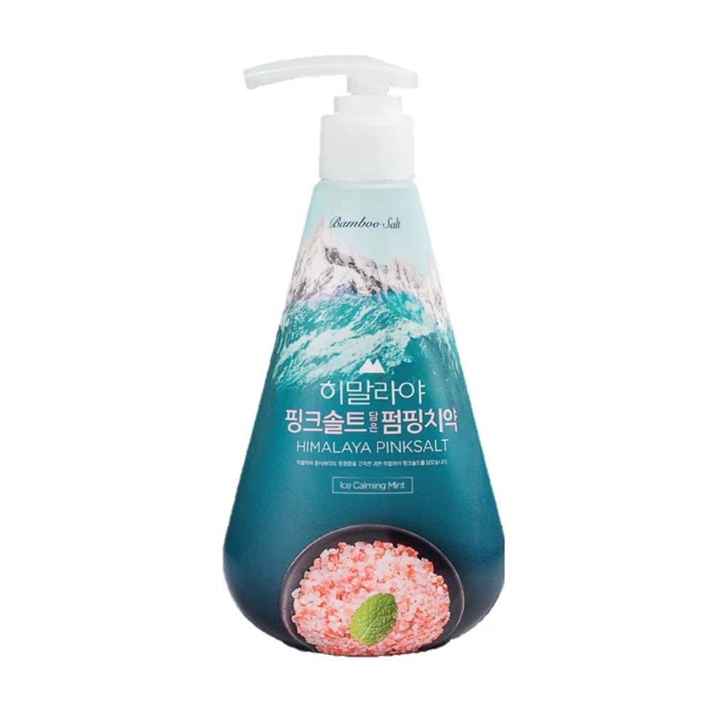 Kem đánh răng muối hồng mát lạnh Bamboo Himalaya 285g