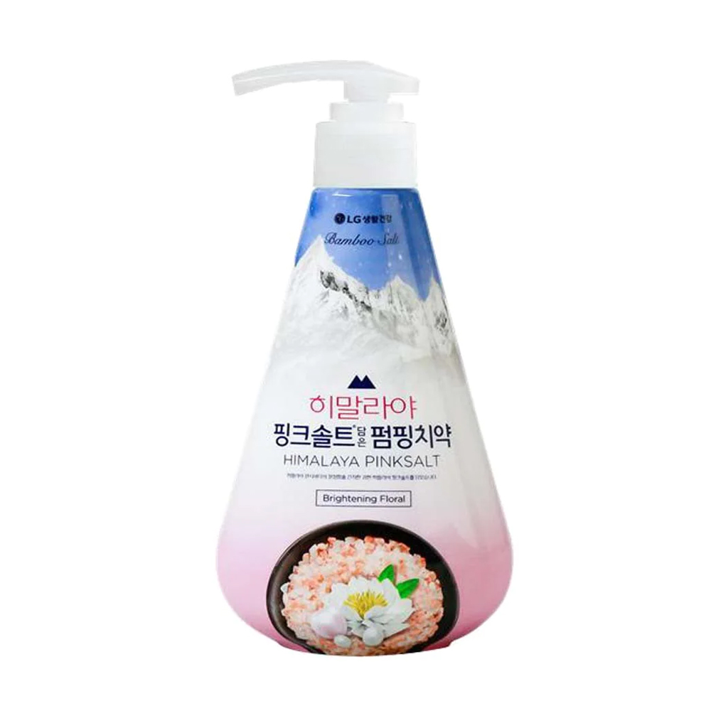 Kem đánh răng muối hồng trắng răng Bamboo Himalaya 285g