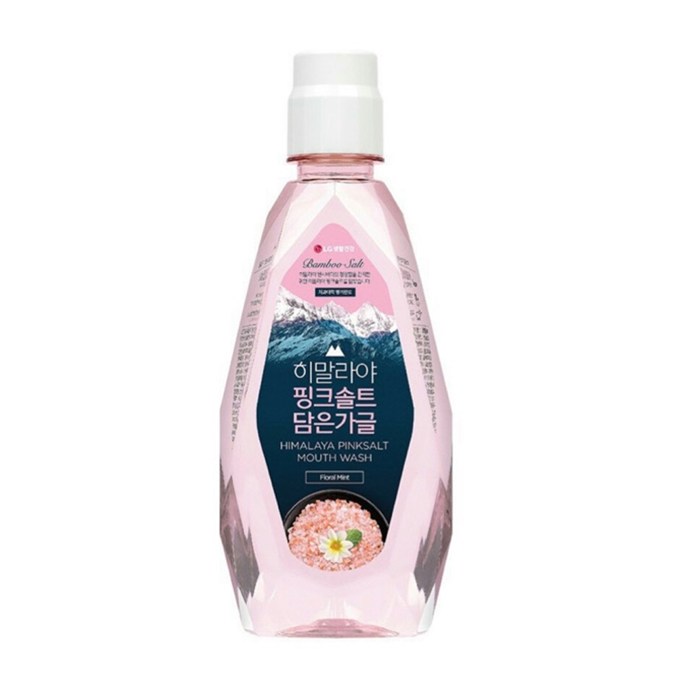 Nước súc miệng muối hồng Himalaya hương hoa bạc hà Bamboo Salt (320ml)