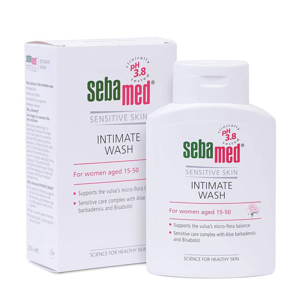 Dung dịch vệ sinh phụ nữ PH 3.8 Sebamed (Chai 200ml)