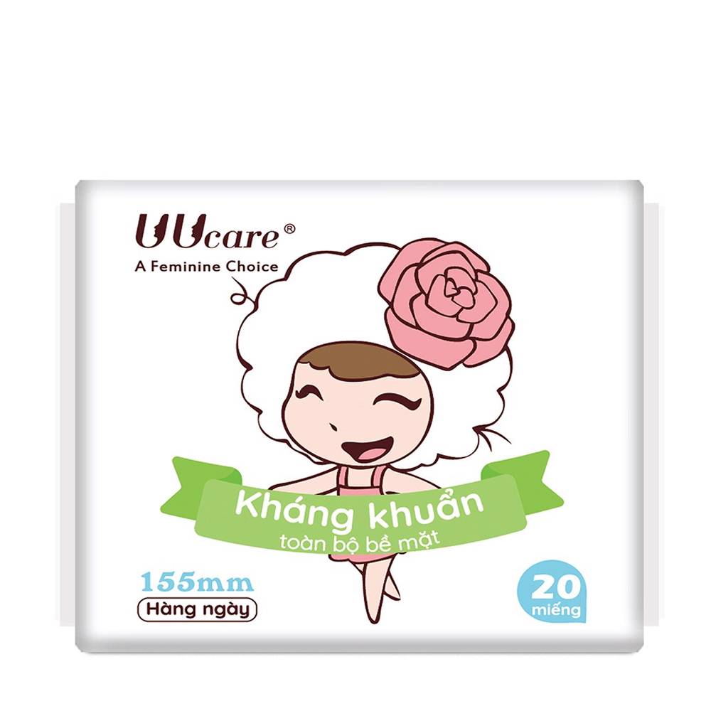 Băng vệ sinh hằng ngày Young Girl 15cm (Gói 20 miếng)